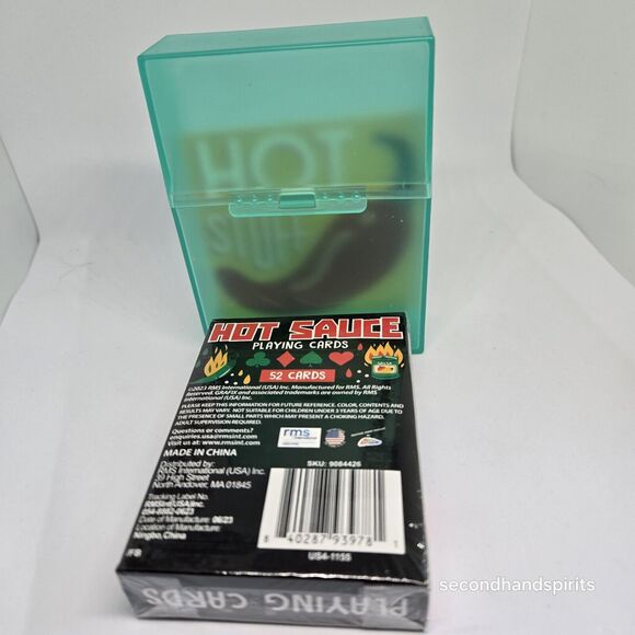 Hot Sauce Playing Cards Full Deck 52 Cards by RMS New - Picture 2 of 3